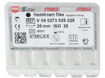 Hedström reszelo 73/ 25 25mm steril 6db.